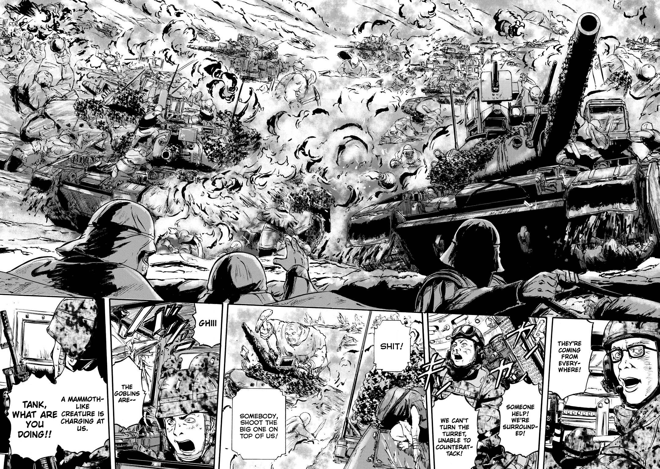 Gate - Jietai Kare no Chi nite, Kaku Tatakeri chapter 119 page 25