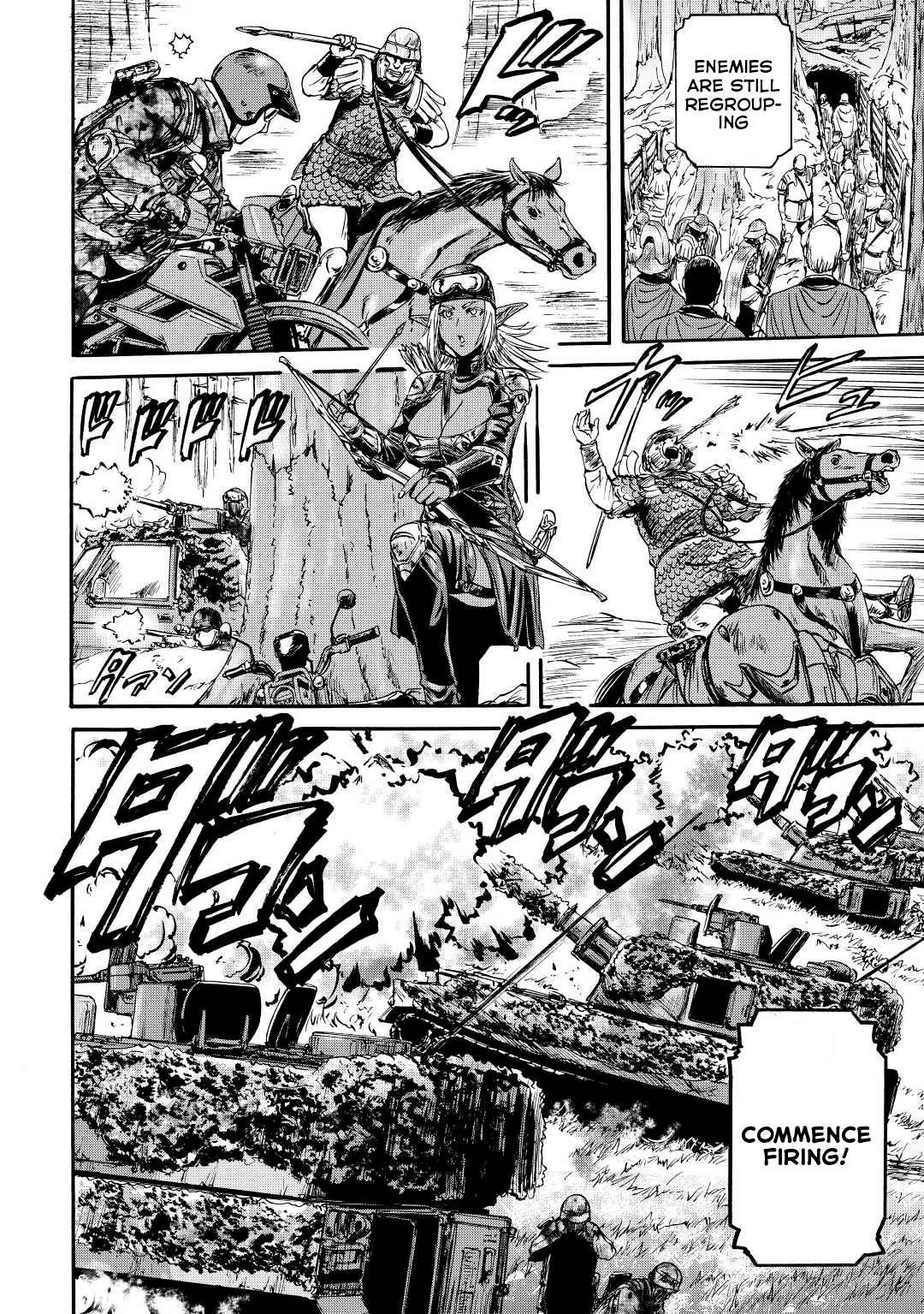 Gate - Jietai Kare no Chi nite, Kaku Tatakeri chapter 119 page 9