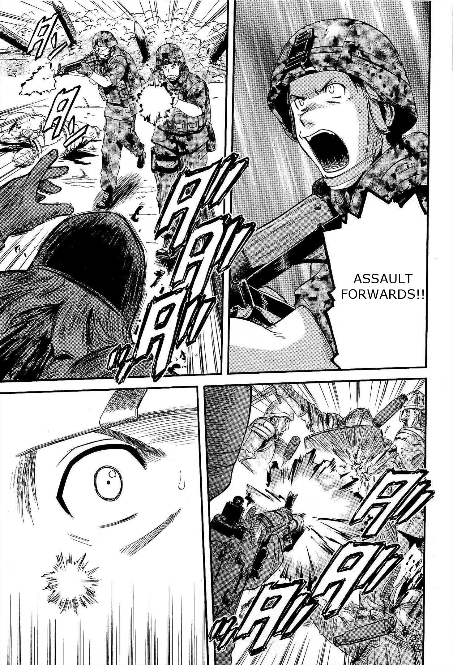 Gate - Jietai Kare no Chi nite, Kaku Tatakeri chapter 12 page 19