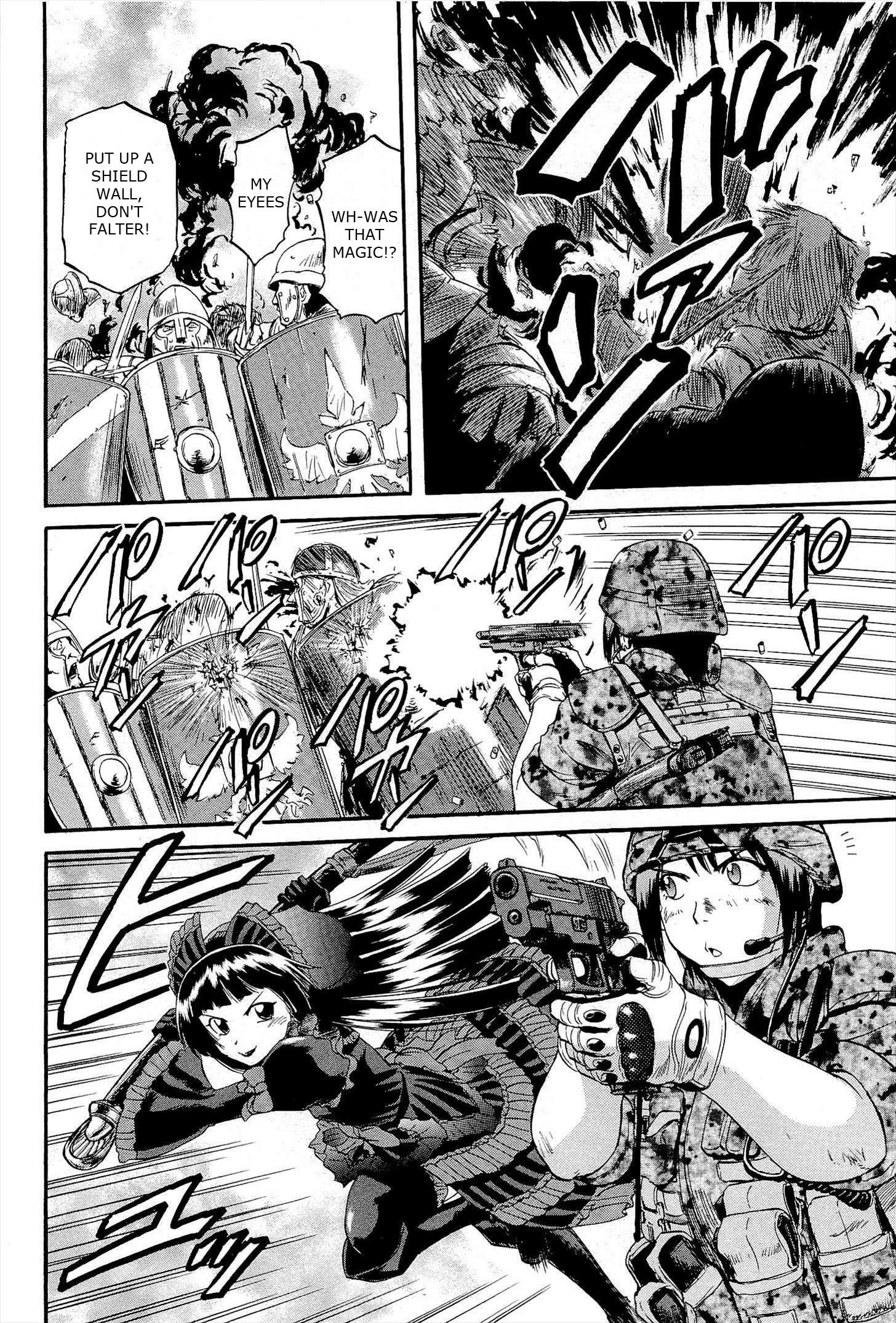 Gate - Jietai Kare no Chi nite, Kaku Tatakeri chapter 12 page 28