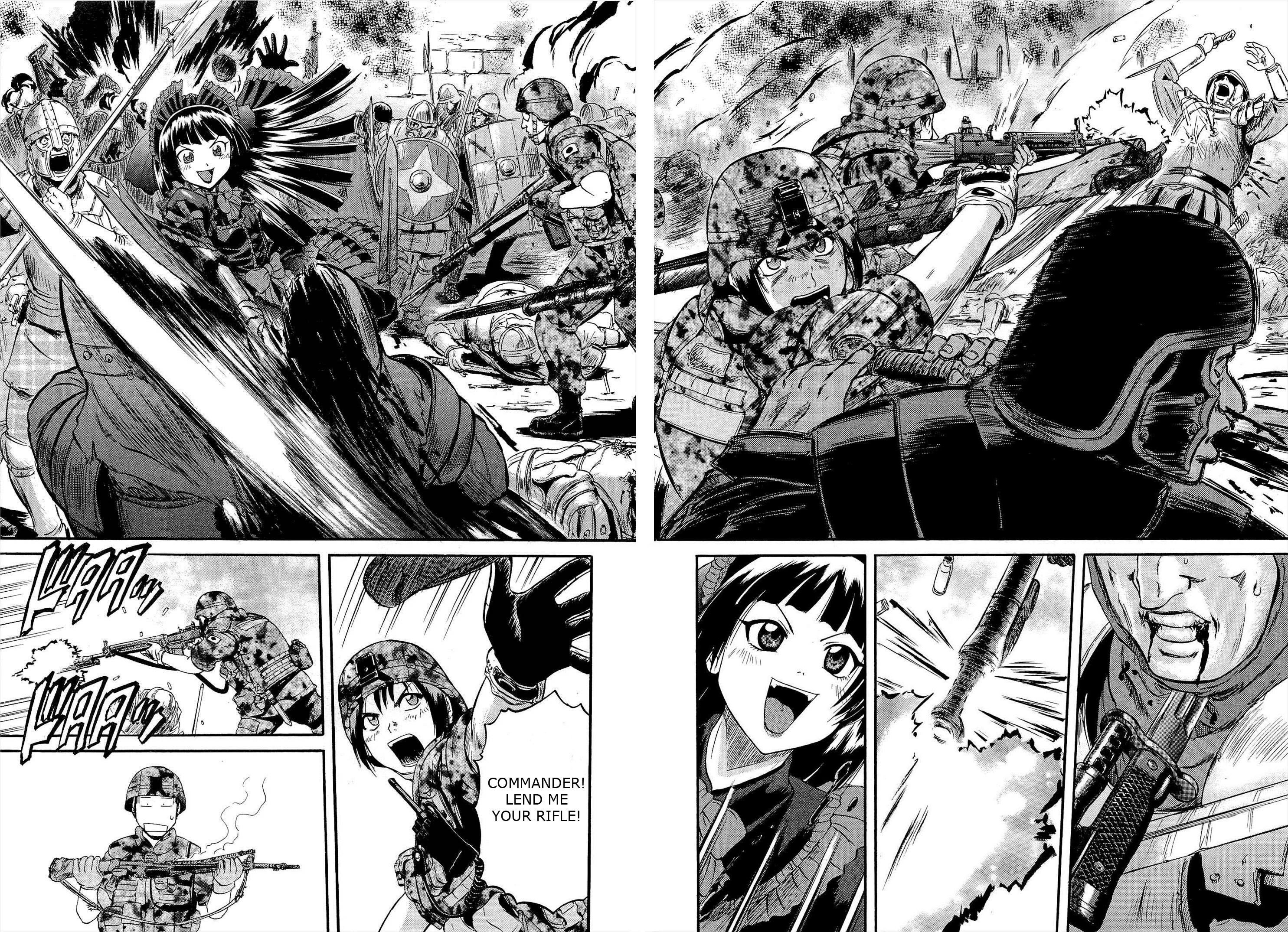 Gate - Jietai Kare no Chi nite, Kaku Tatakeri chapter 12 page 31