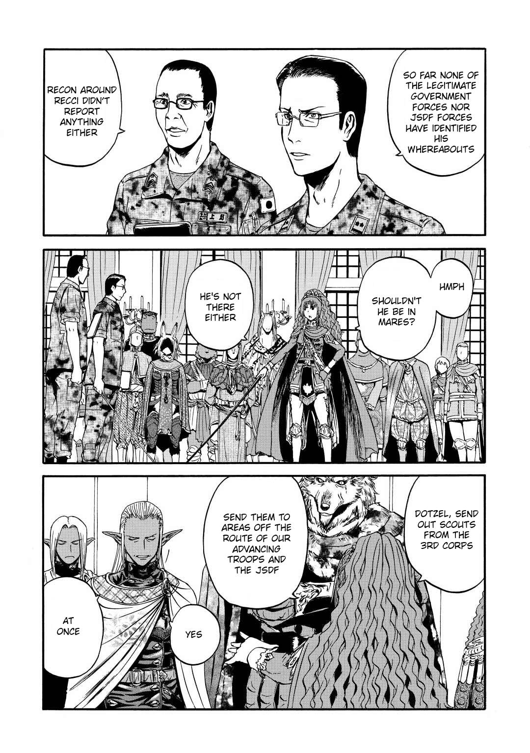 Gate - Jietai Kare no Chi nite, Kaku Tatakeri chapter 120 page 8