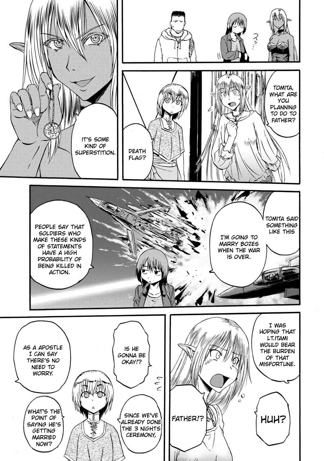 Gate - Jietai Kare no Chi nite, Kaku Tatakeri chapter 123 page 24