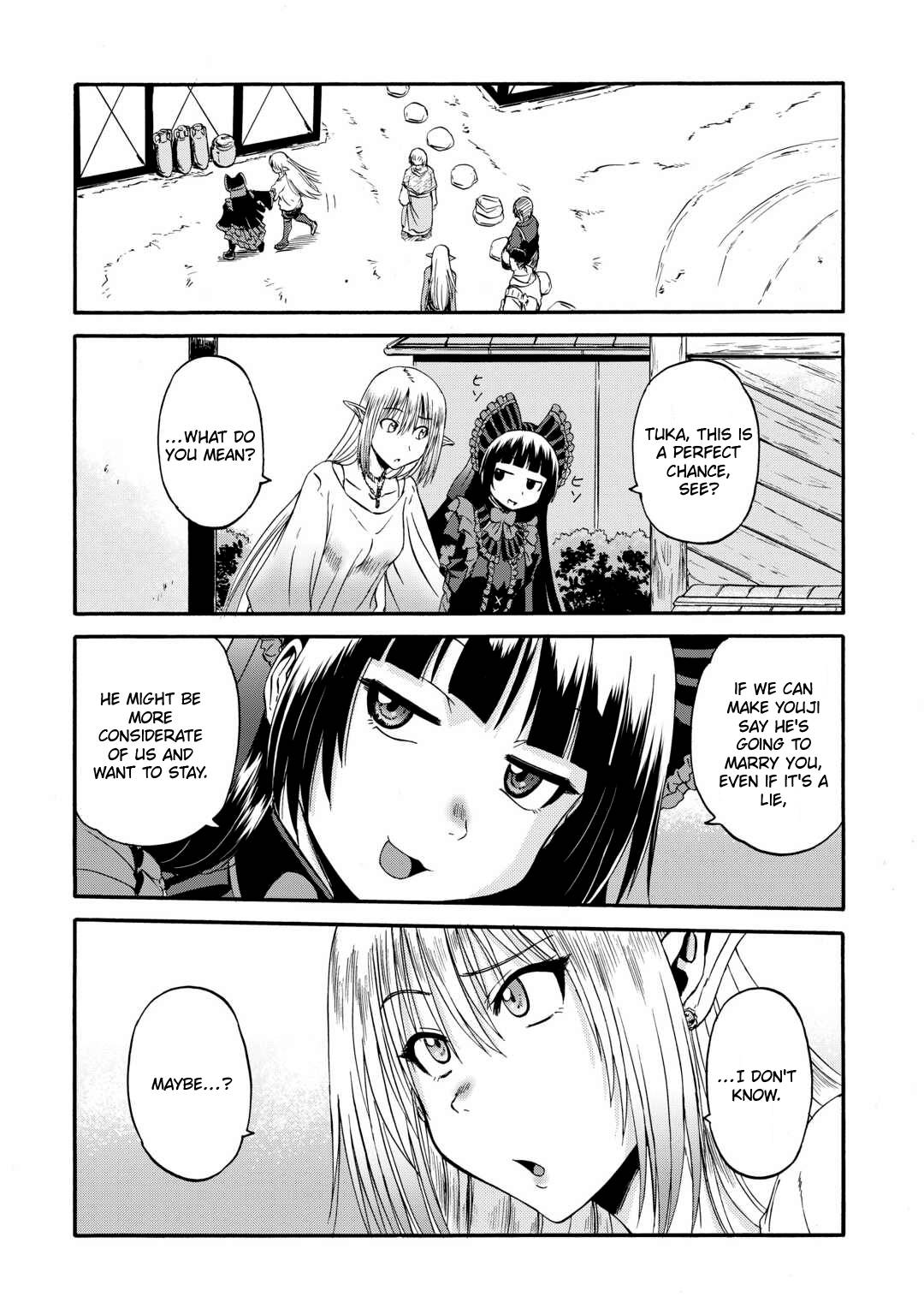 Gate - Jietai Kare no Chi nite, Kaku Tatakeri chapter 123 page 25