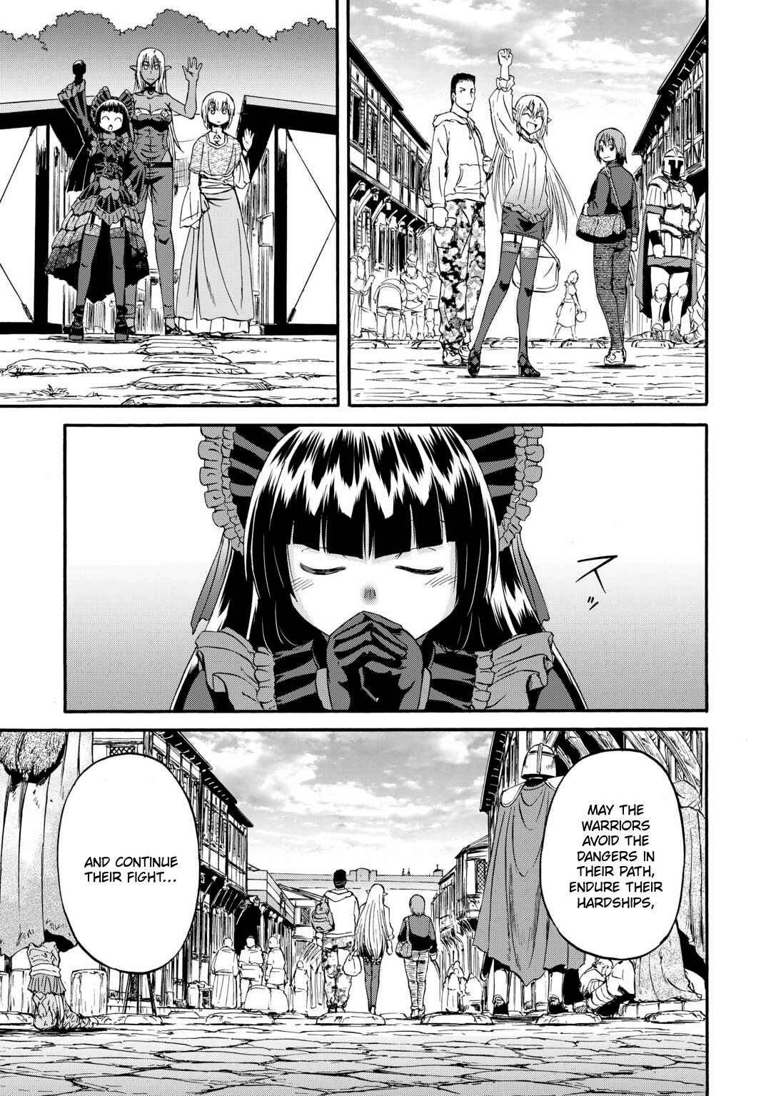 Gate - Jietai Kare no Chi nite, Kaku Tatakeri chapter 123 page 28