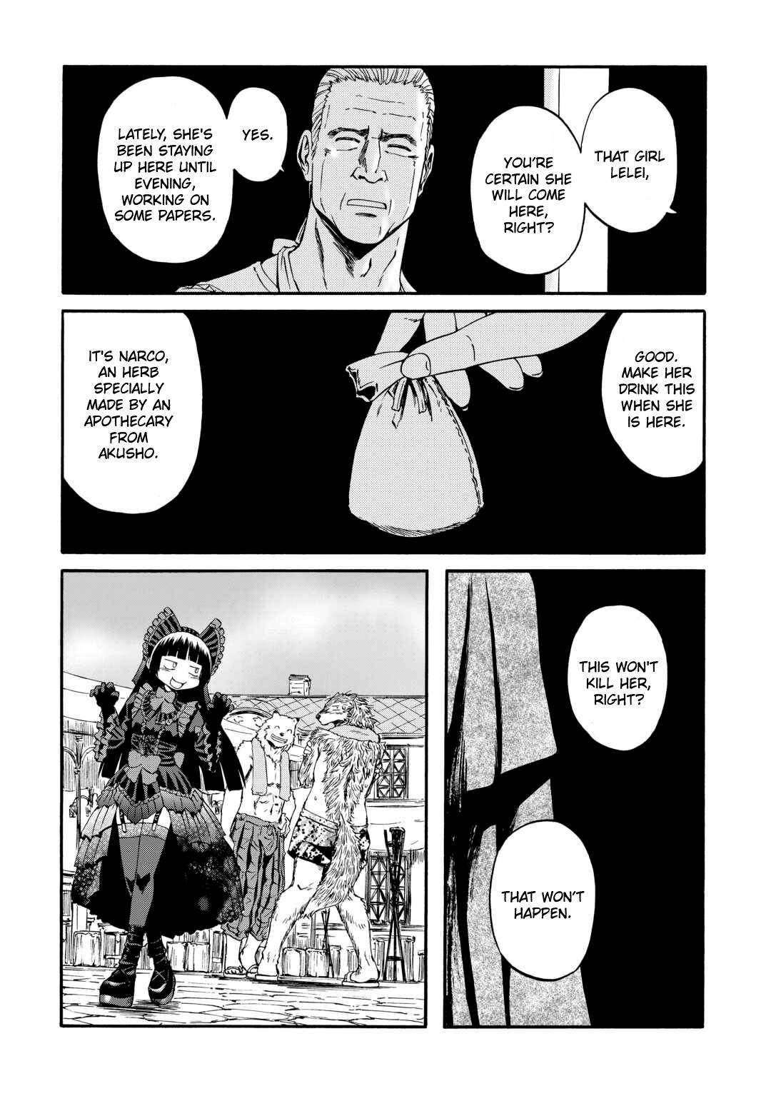 Gate - Jietai Kare no Chi nite, Kaku Tatakeri chapter 123 page 5