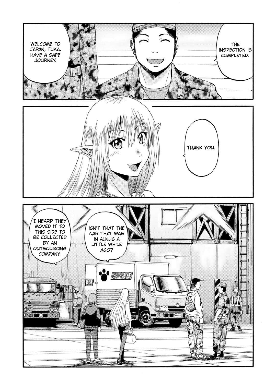 Gate - Jietai Kare no Chi nite, Kaku Tatakeri chapter 125 page 12