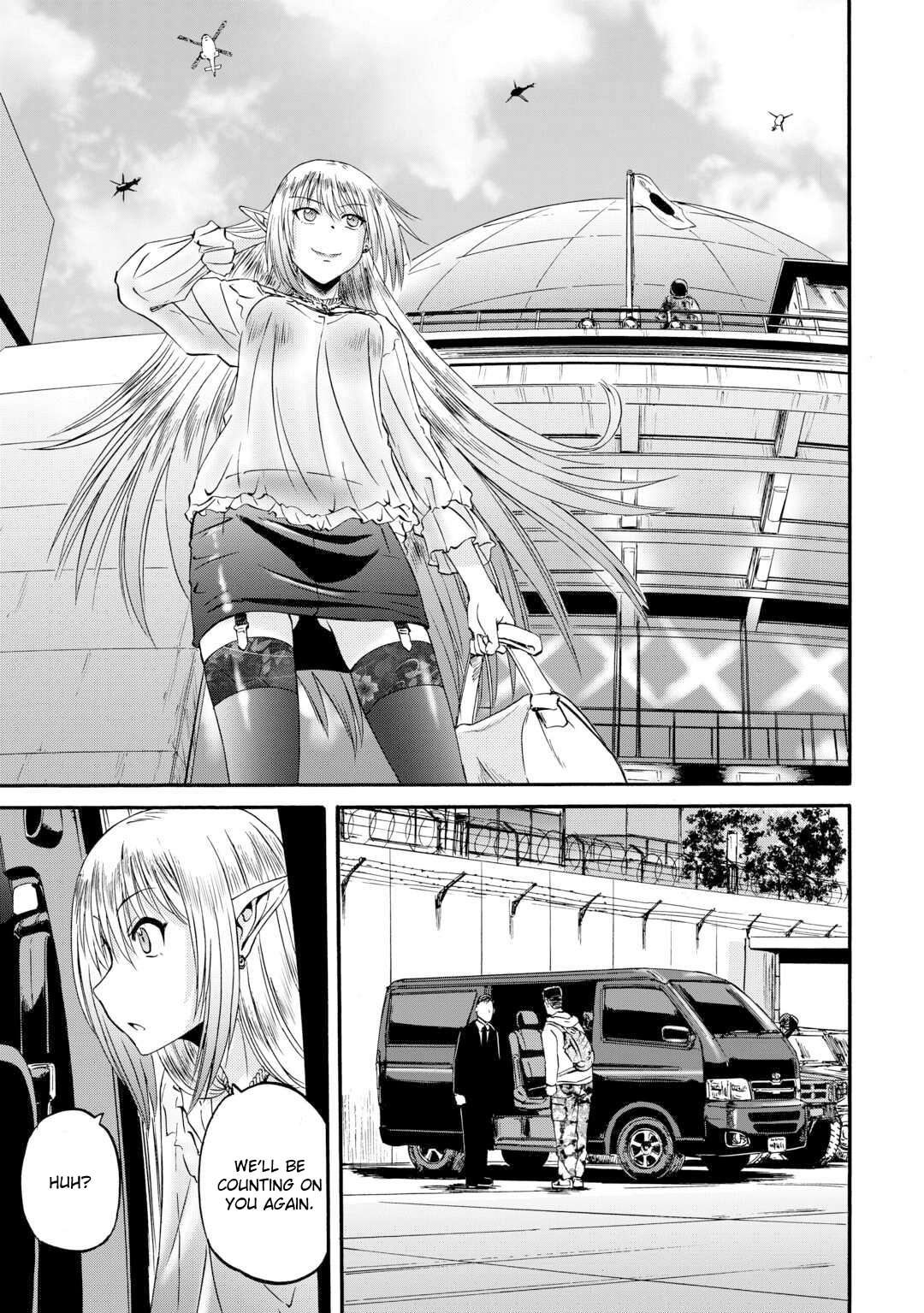 Gate - Jietai Kare no Chi nite, Kaku Tatakeri chapter 125 page 14