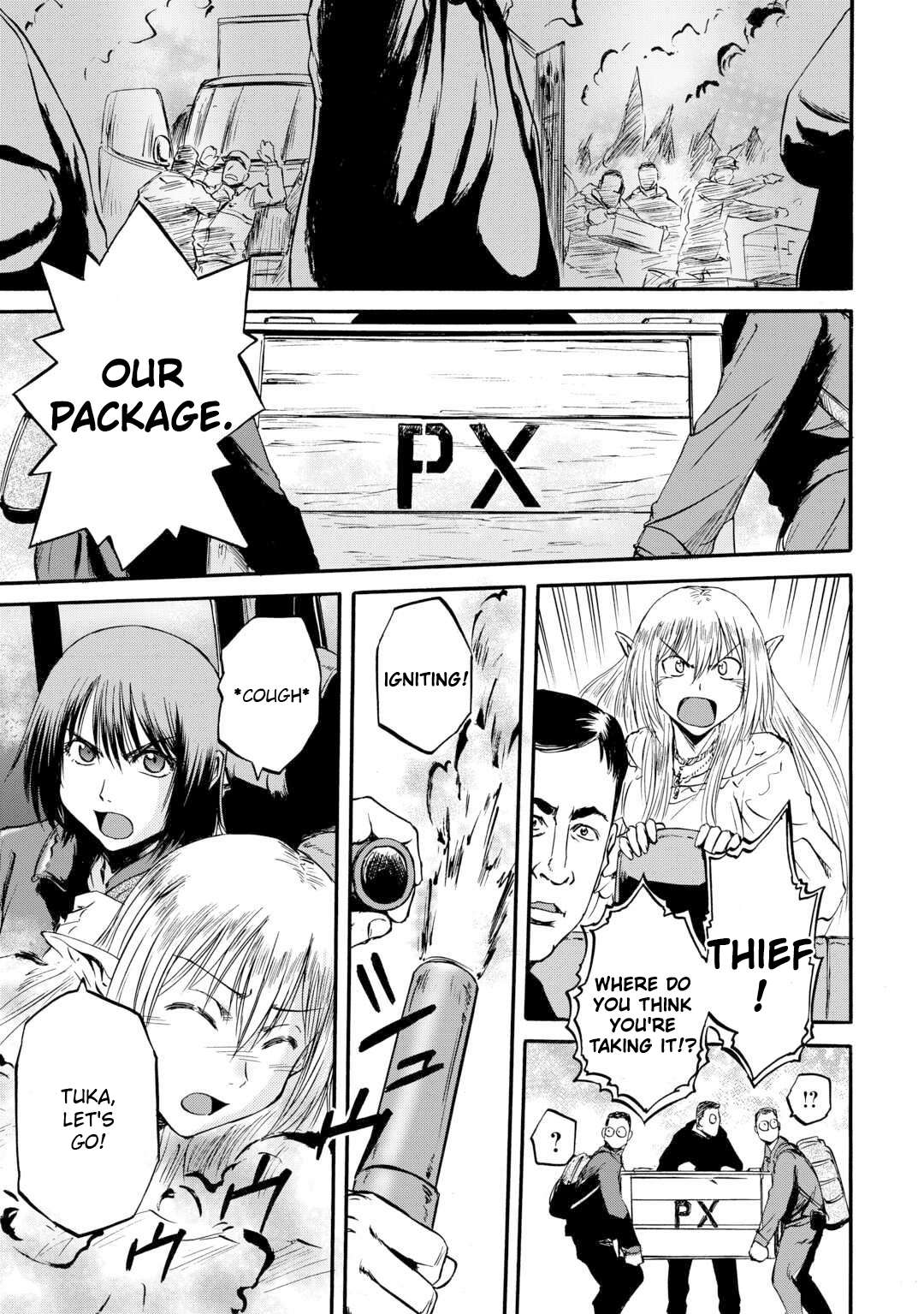 Gate - Jietai Kare no Chi nite, Kaku Tatakeri chapter 125 page 28