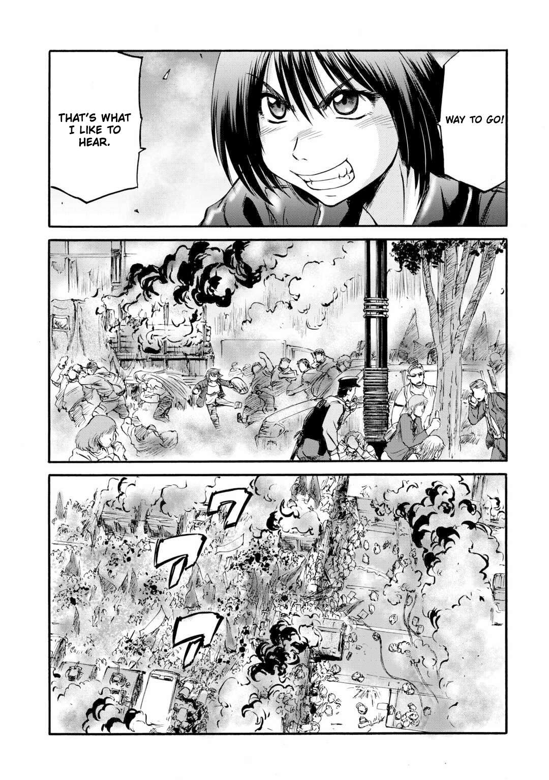 Gate - Jietai Kare no Chi nite, Kaku Tatakeri chapter 125 page 32