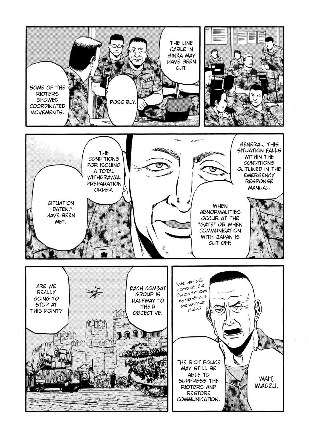 Gate - Jietai Kare no Chi nite, Kaku Tatakeri chapter 126 page 10