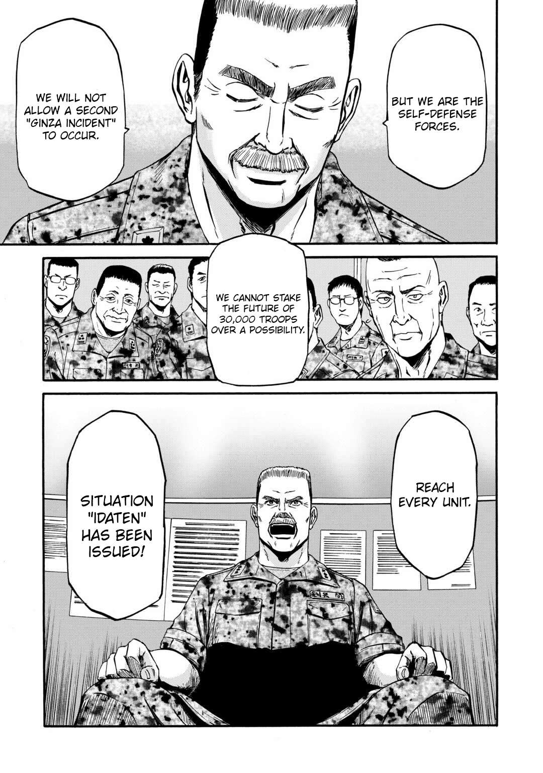 Gate - Jietai Kare no Chi nite, Kaku Tatakeri chapter 126 page 12