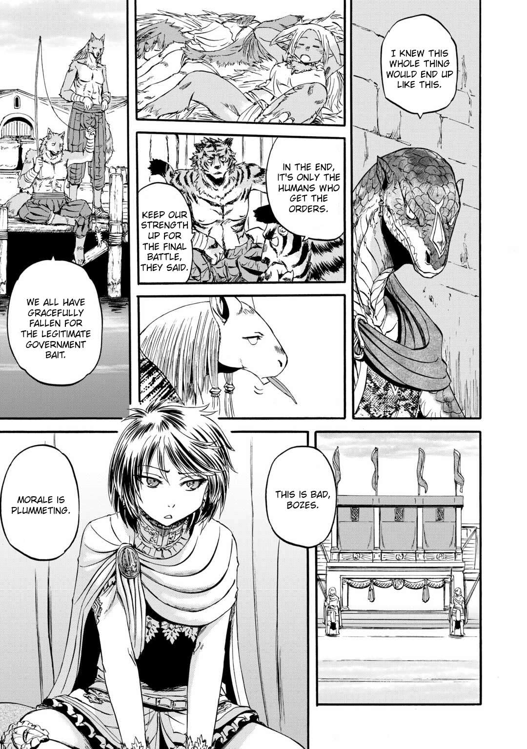 Gate - Jietai Kare no Chi nite, Kaku Tatakeri chapter 126 page 14