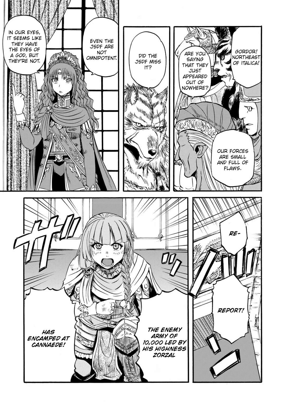 Gate - Jietai Kare no Chi nite, Kaku Tatakeri chapter 126 page 22