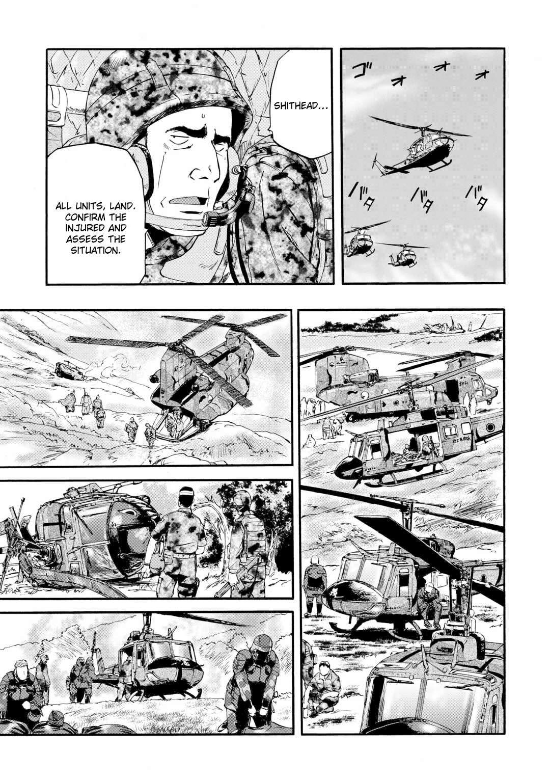 Gate - Jietai Kare no Chi nite, Kaku Tatakeri chapter 128 page 26