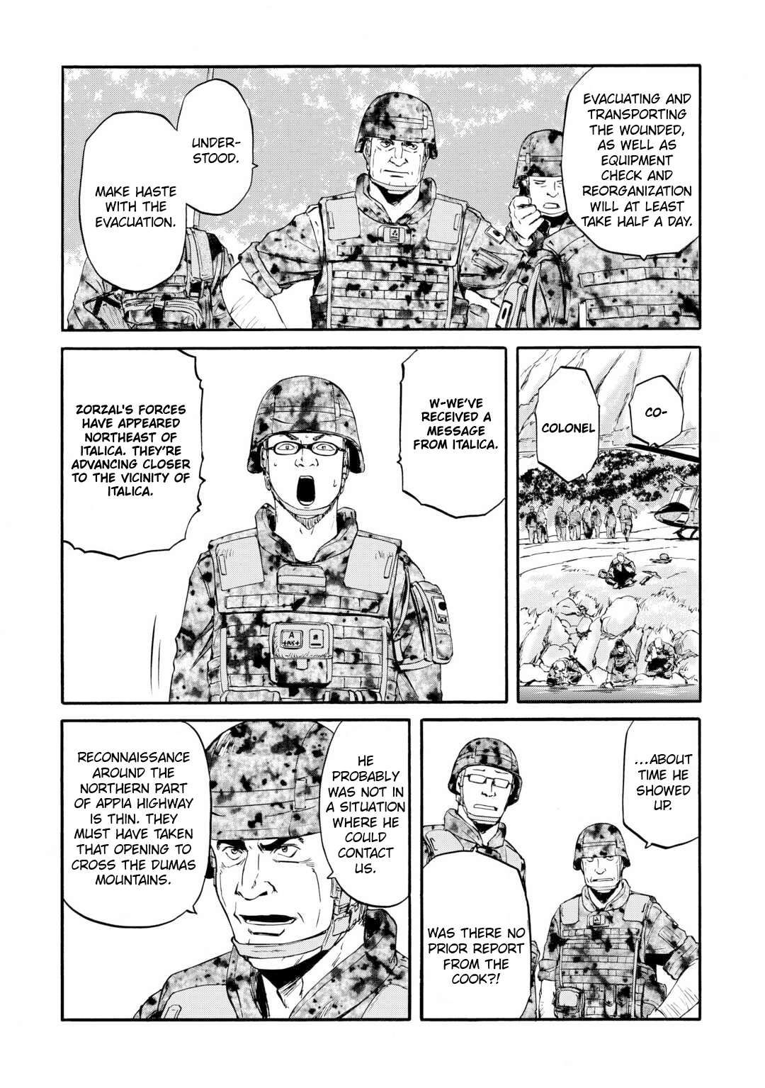 Gate - Jietai Kare no Chi nite, Kaku Tatakeri chapter 128 page 27