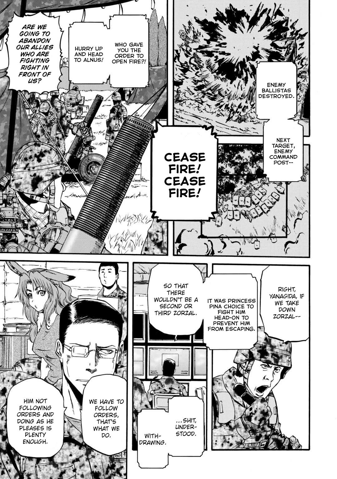 Gate - Jietai Kare no Chi nite, Kaku Tatakeri chapter 129 page 16