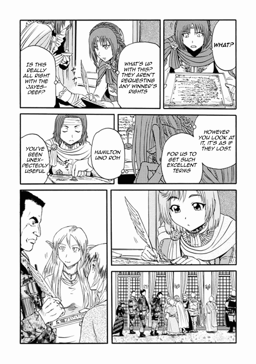 Gate - Jietai Kare no Chi nite, Kaku Tatakeri chapter 13 page 10