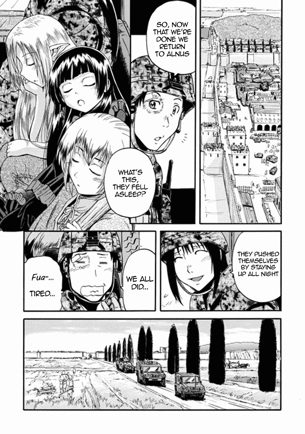 Gate - Jietai Kare no Chi nite, Kaku Tatakeri chapter 13 page 14