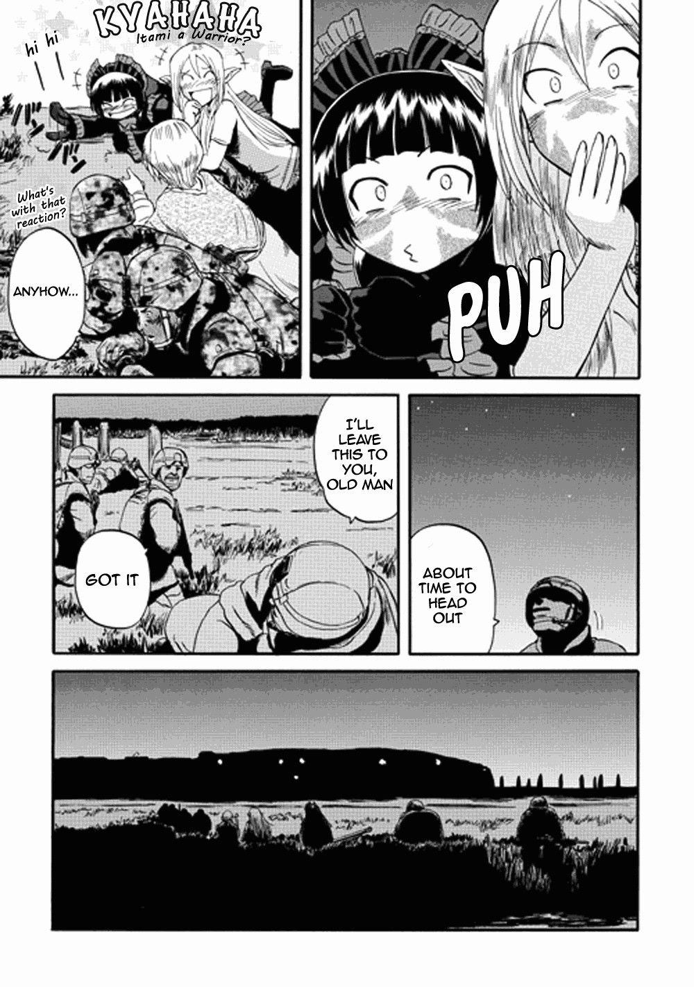 Gate - Jietai Kare no Chi nite, Kaku Tatakeri chapter 13 page 32