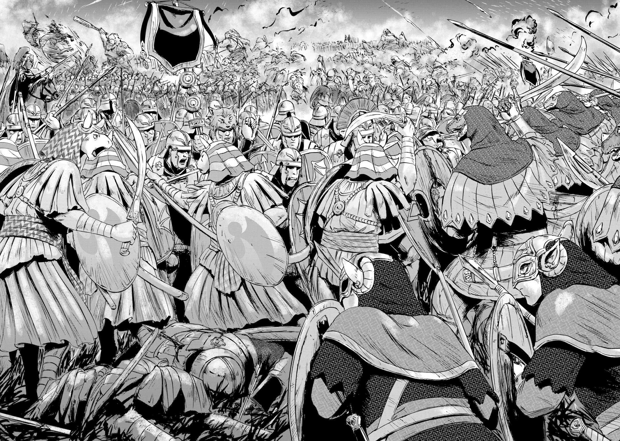 Gate - Jietai Kare no Chi nite, Kaku Tatakeri chapter 130 page 22