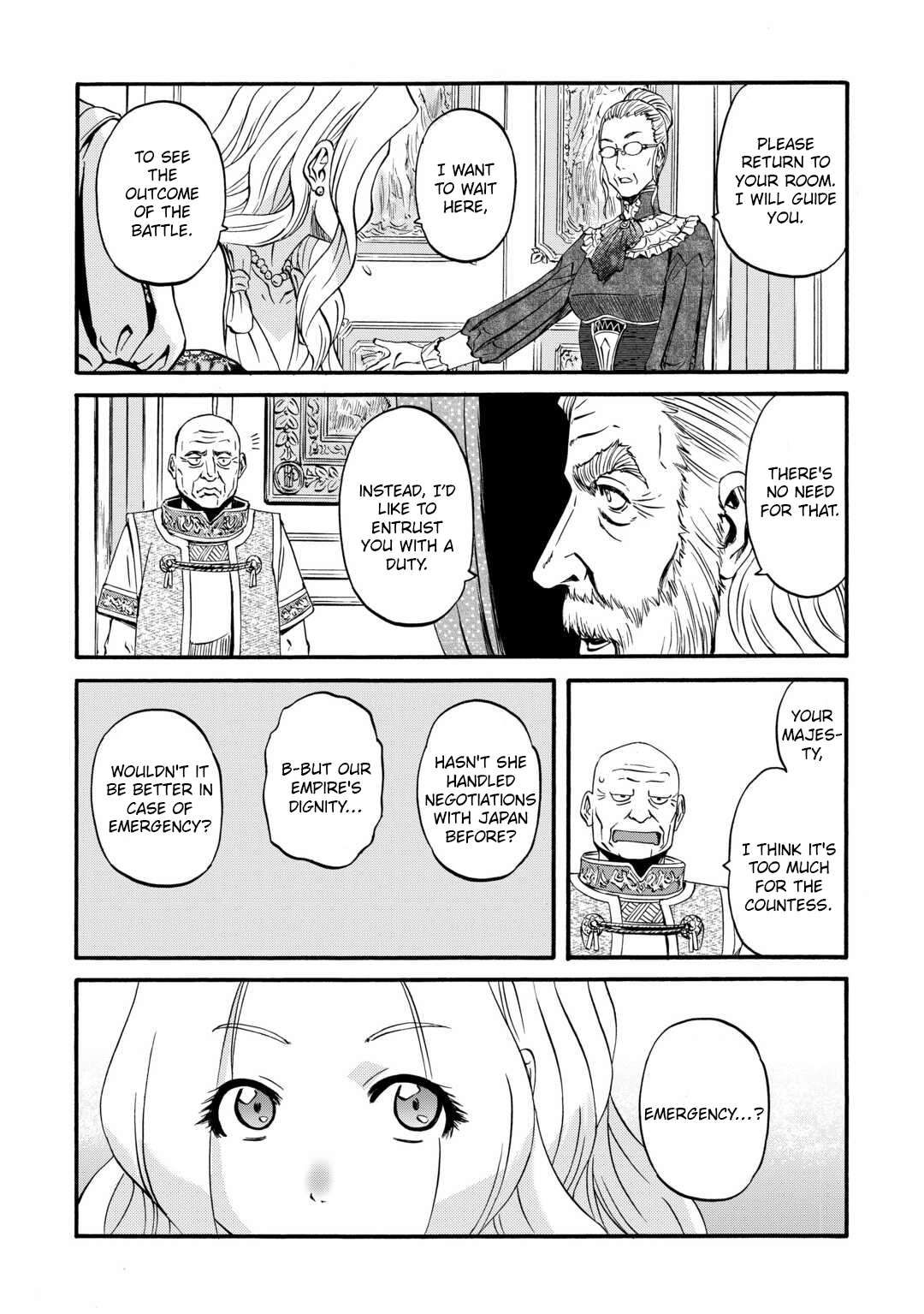 Gate - Jietai Kare no Chi nite, Kaku Tatakeri chapter 131 page 14