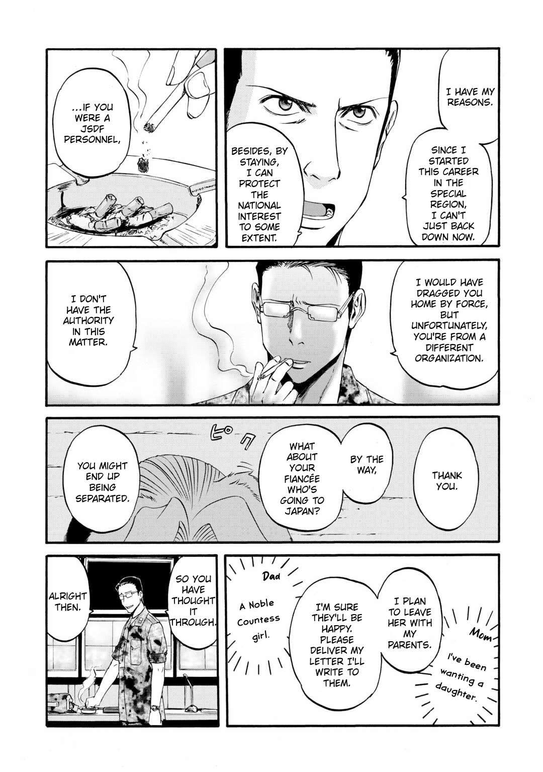 Gate - Jietai Kare no Chi nite, Kaku Tatakeri chapter 131 page 23