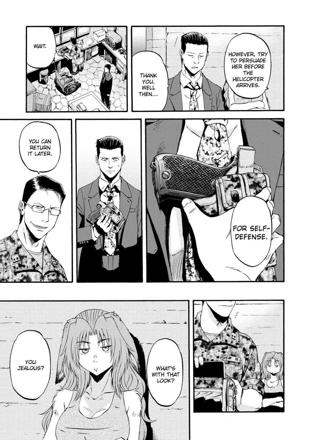 Gate - Jietai Kare no Chi nite, Kaku Tatakeri chapter 131 page 24