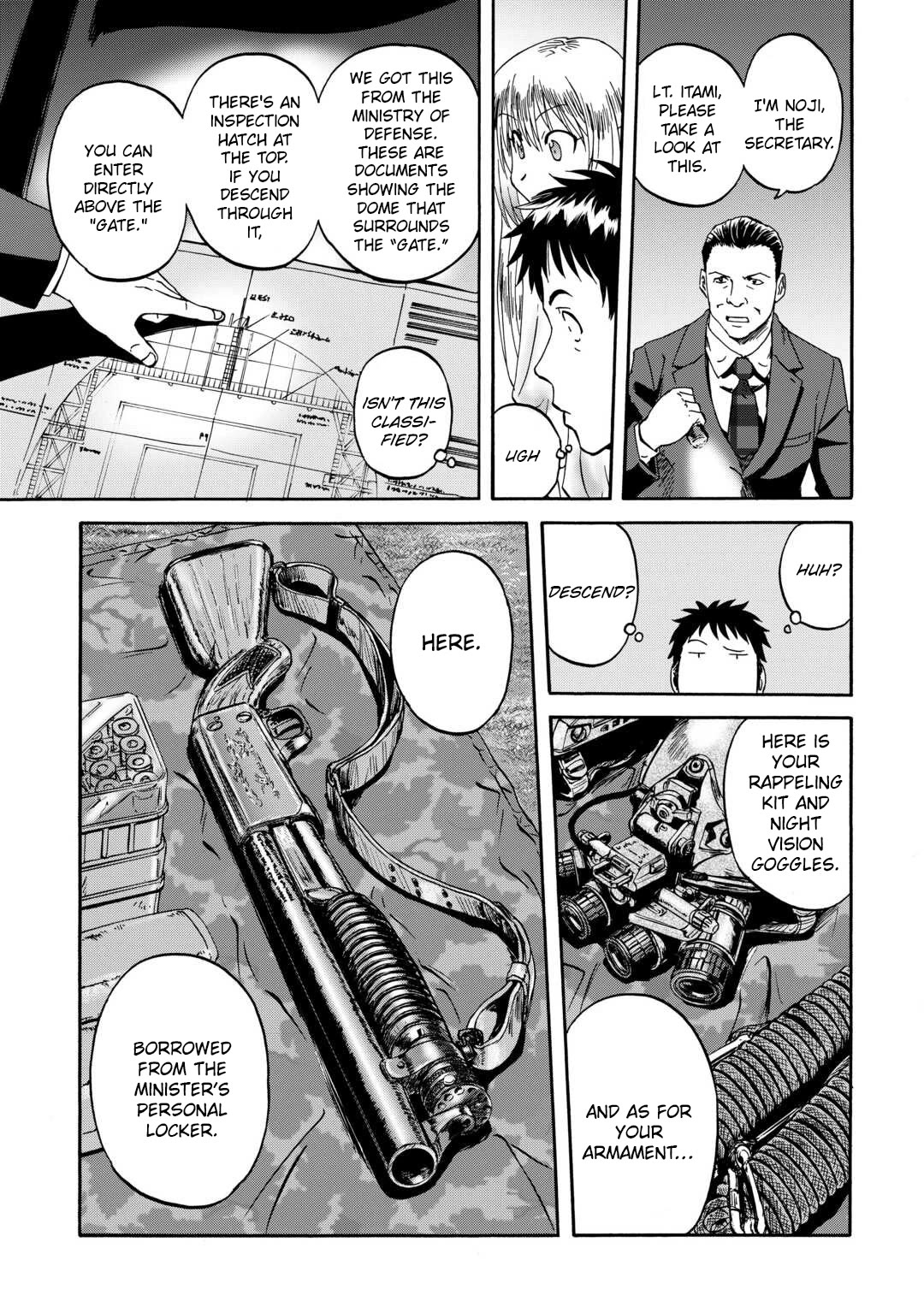 Gate - Jietai Kare no Chi nite, Kaku Tatakeri chapter 135 page 32