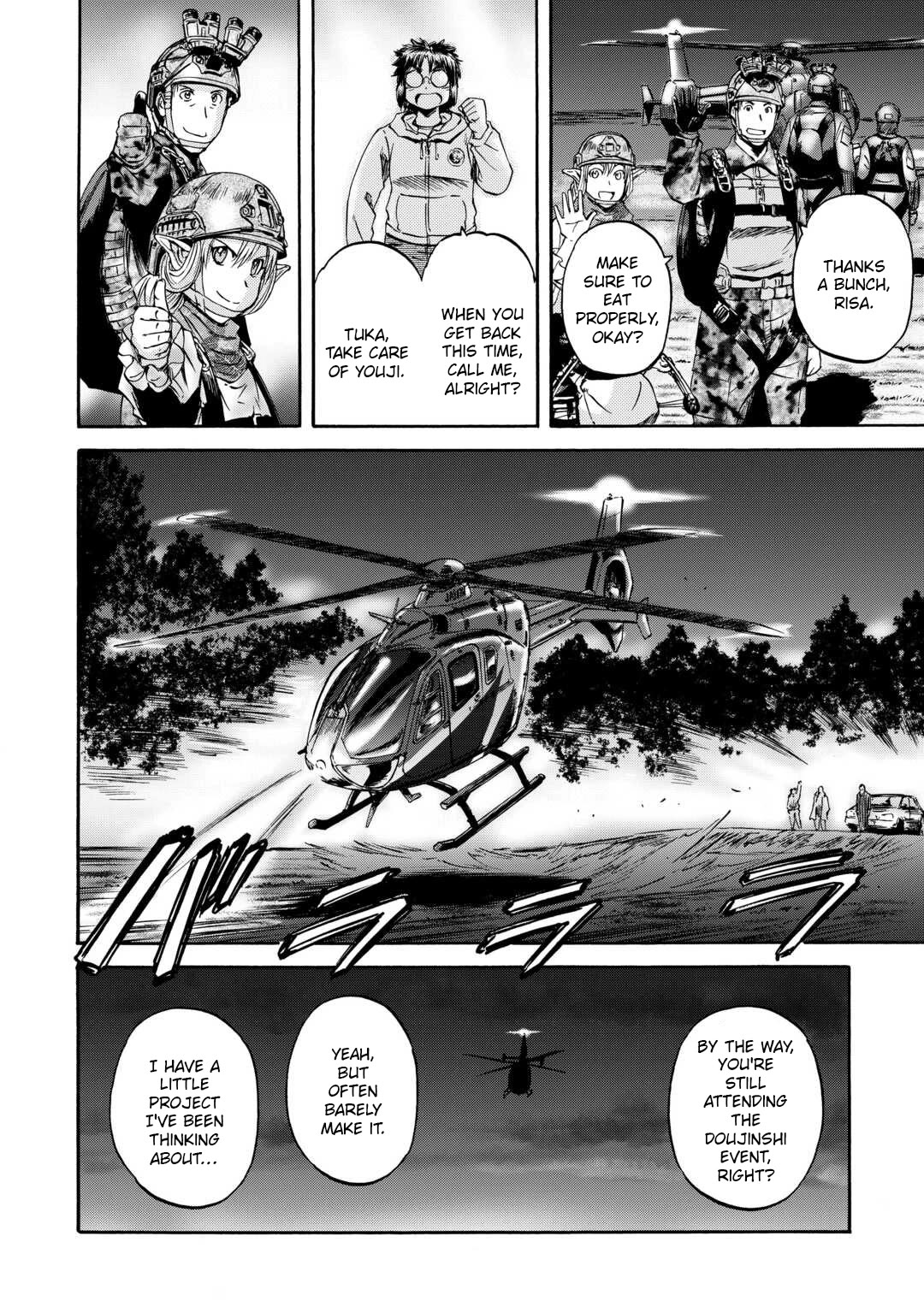 Gate - Jietai Kare no Chi nite, Kaku Tatakeri chapter 135 page 37