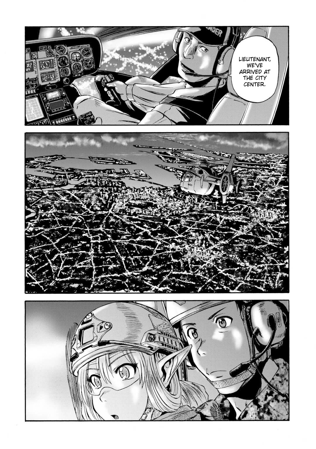 Gate - Jietai Kare no Chi nite, Kaku Tatakeri chapter 136 page 17