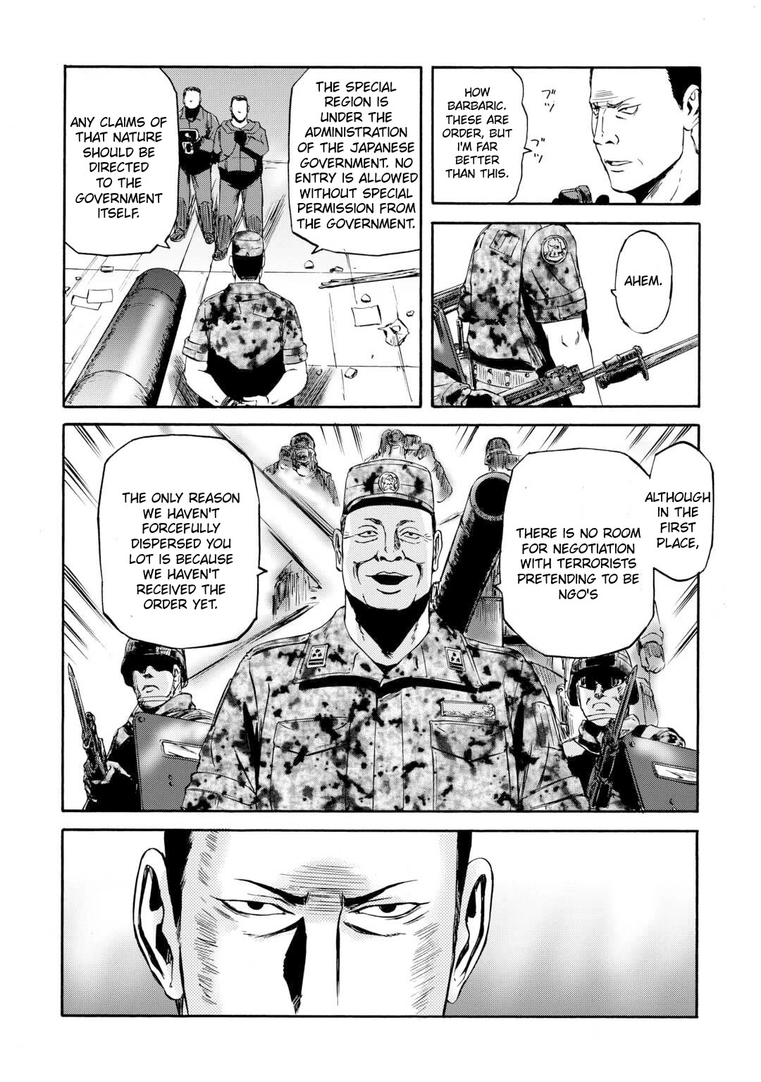 Gate - Jietai Kare no Chi nite, Kaku Tatakeri chapter 136 page 20