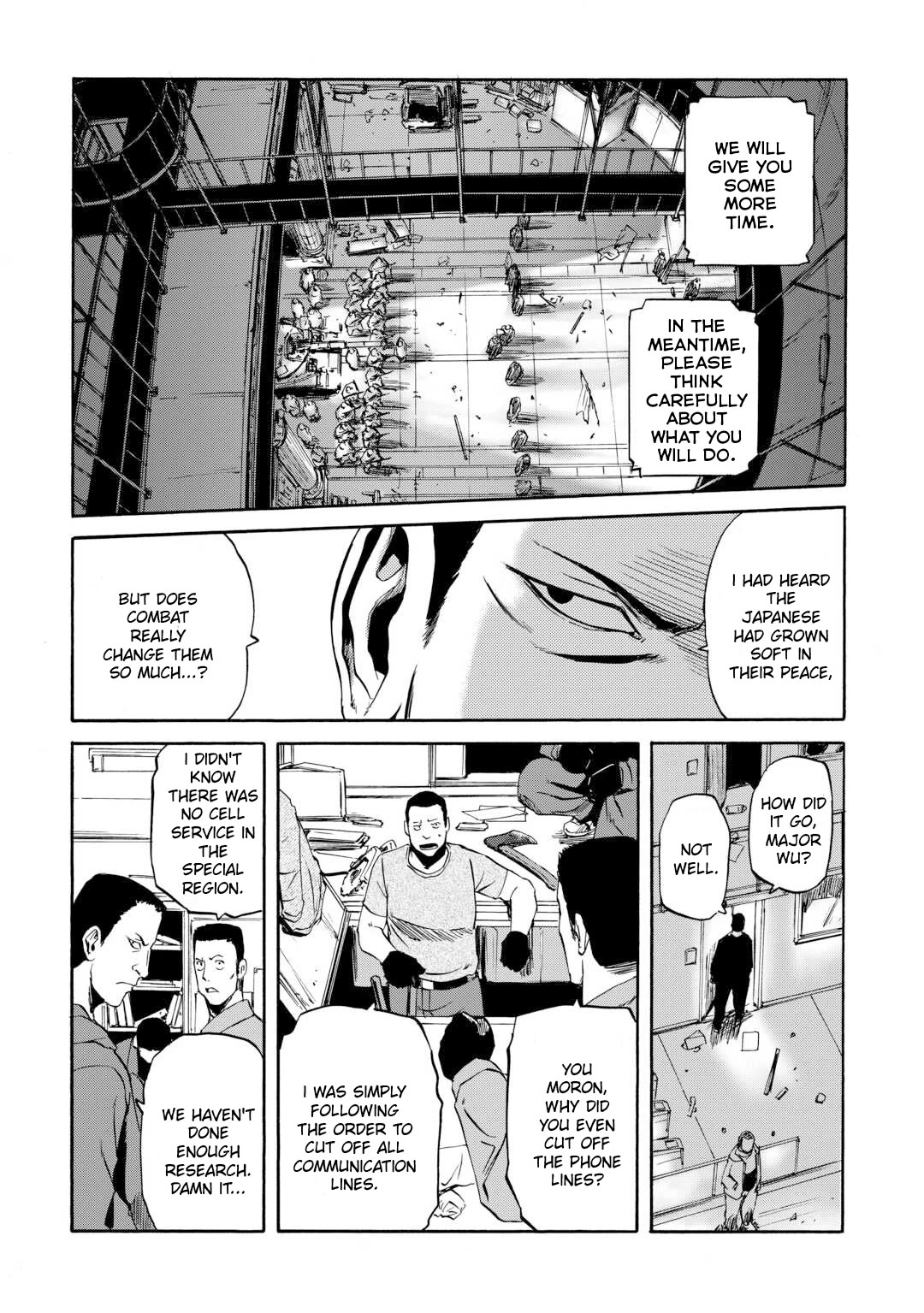 Gate - Jietai Kare no Chi nite, Kaku Tatakeri chapter 136 page 21