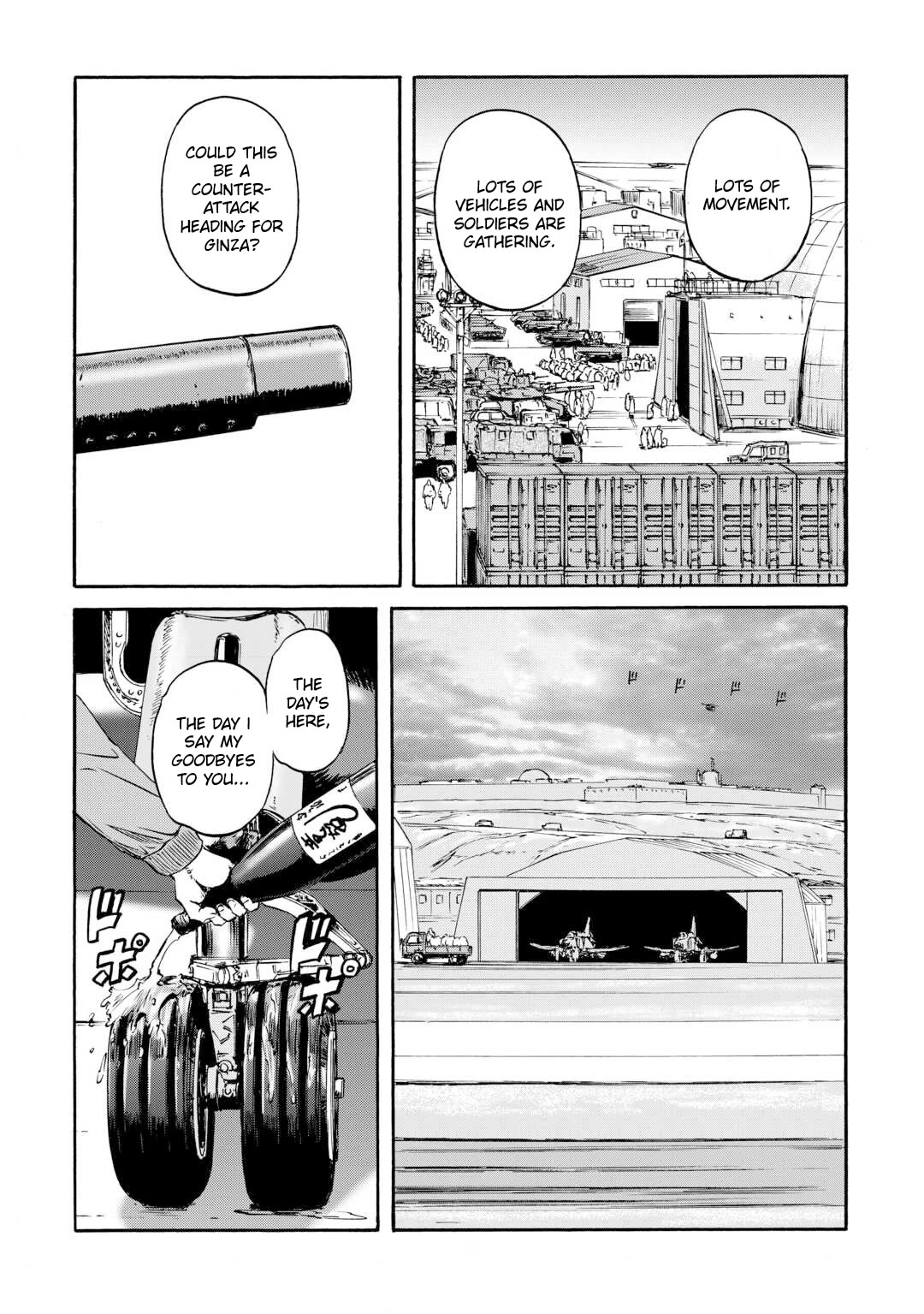 Gate - Jietai Kare no Chi nite, Kaku Tatakeri chapter 136 page 28