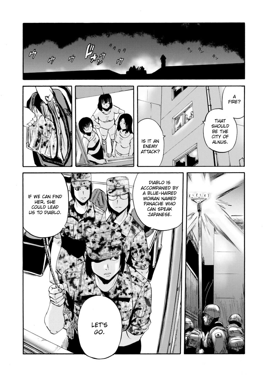 Gate - Jietai Kare no Chi nite, Kaku Tatakeri chapter 136 page 32