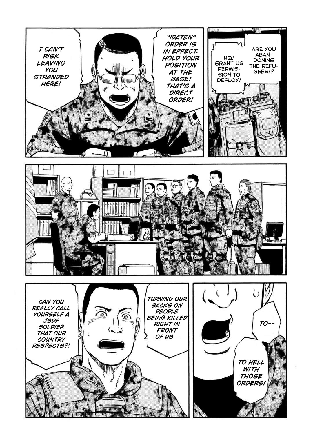 Gate - Jietai Kare no Chi nite, Kaku Tatakeri chapter 137 page 25