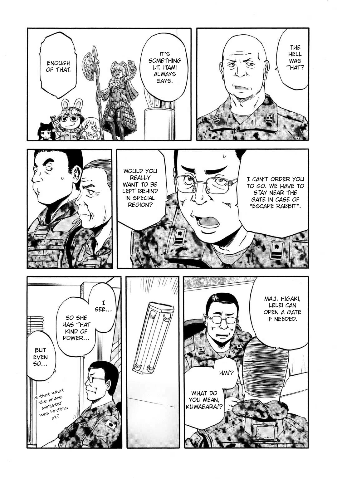 Gate - Jietai Kare no Chi nite, Kaku Tatakeri chapter 137 page 26