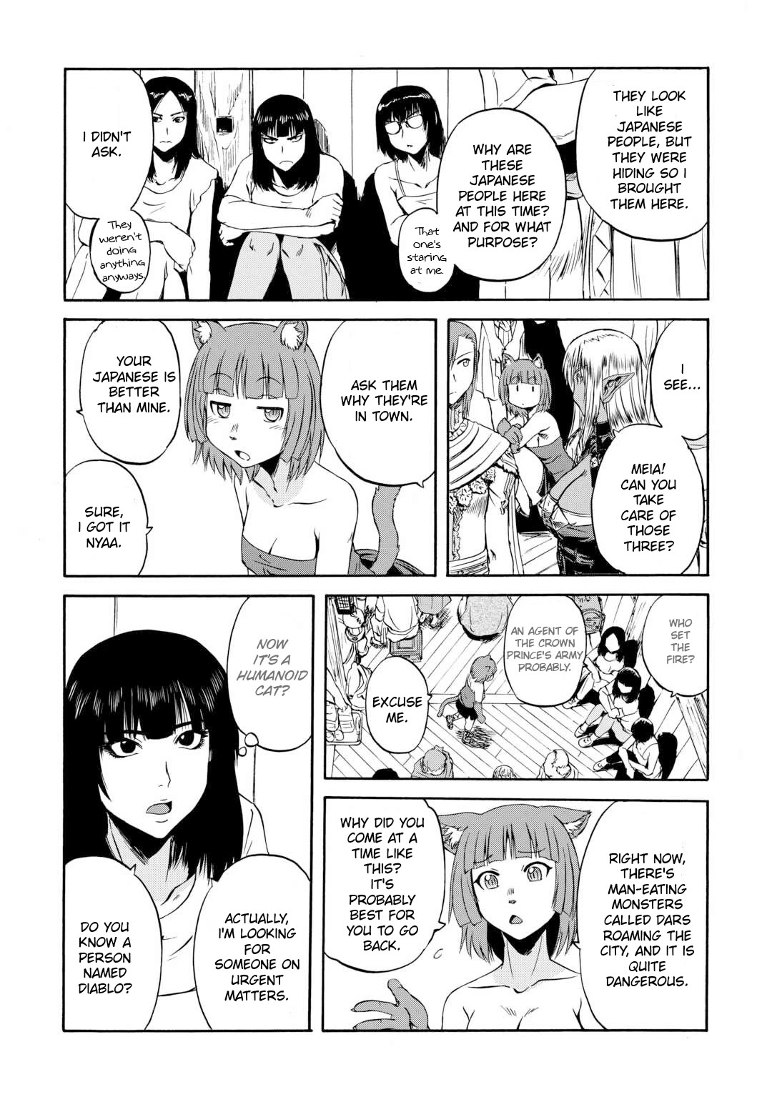 Gate - Jietai Kare no Chi nite, Kaku Tatakeri chapter 138 page 27