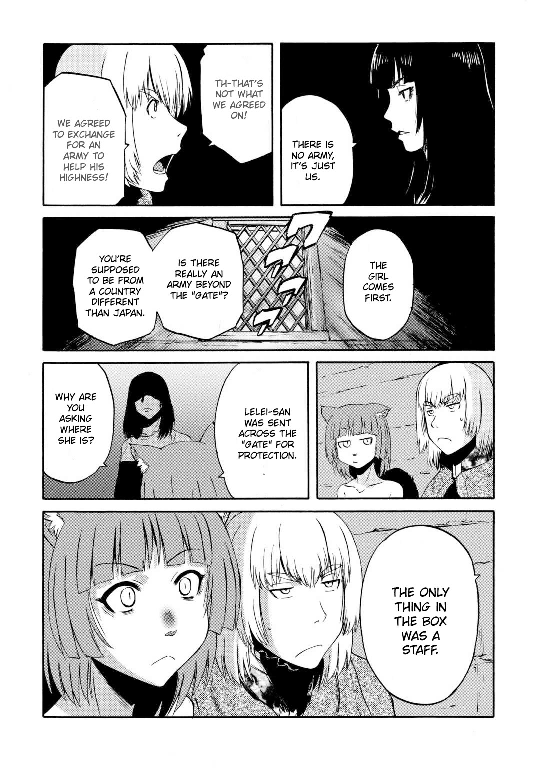 Gate - Jietai Kare no Chi nite, Kaku Tatakeri chapter 138 page 36