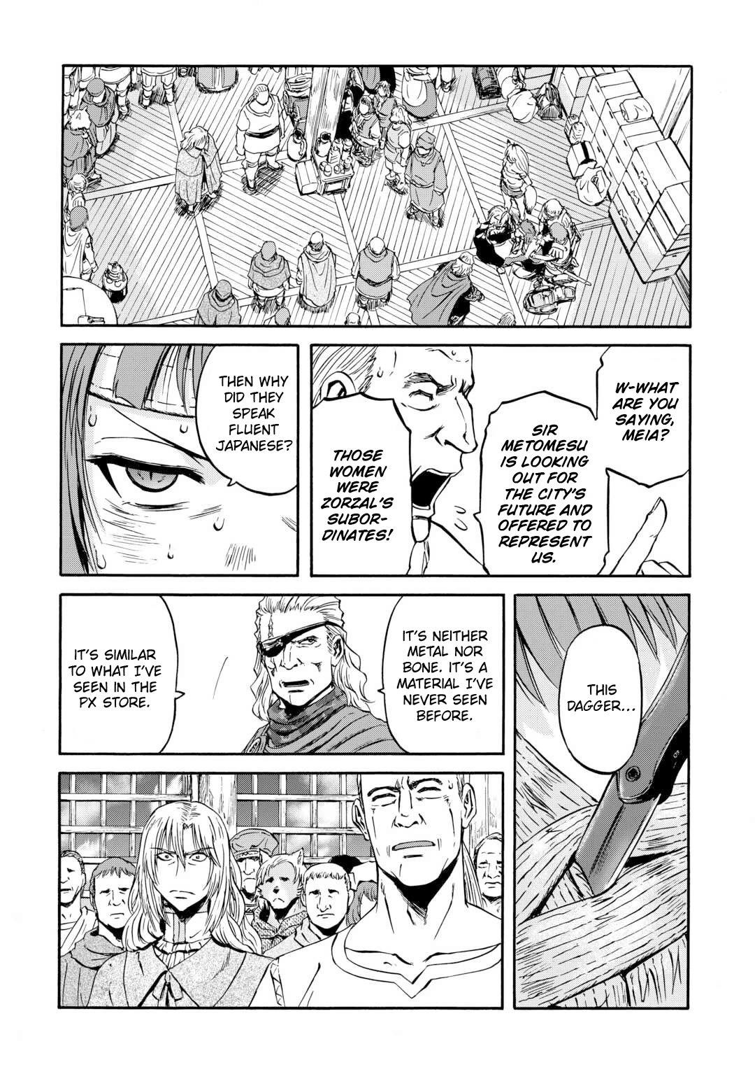 Gate - Jietai Kare no Chi nite, Kaku Tatakeri chapter 139 page 11