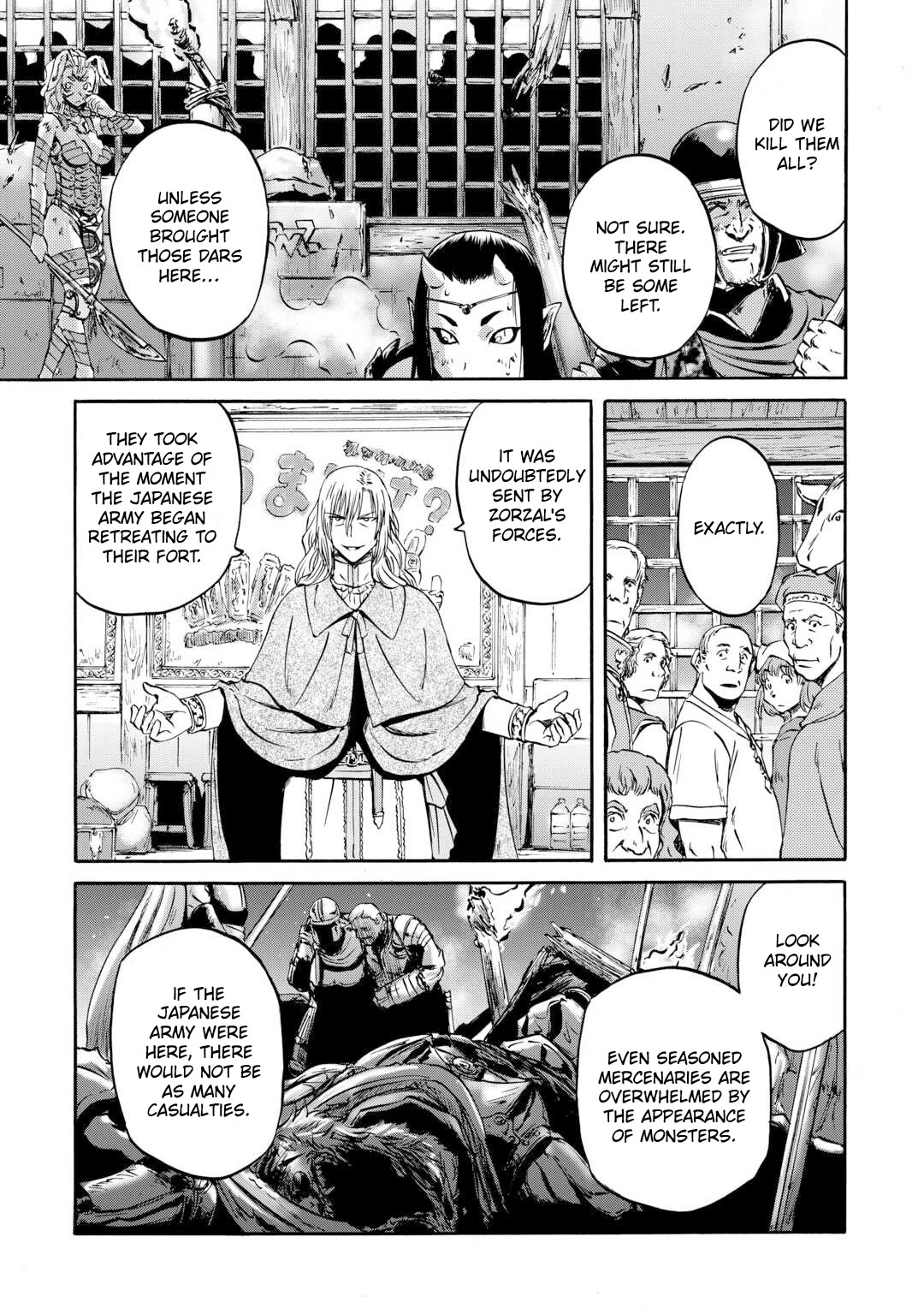 Gate - Jietai Kare no Chi nite, Kaku Tatakeri chapter 139 page 6