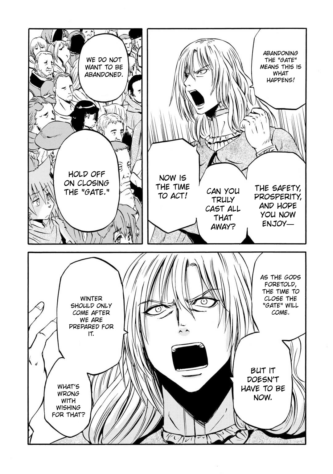 Gate - Jietai Kare no Chi nite, Kaku Tatakeri chapter 139 page 7