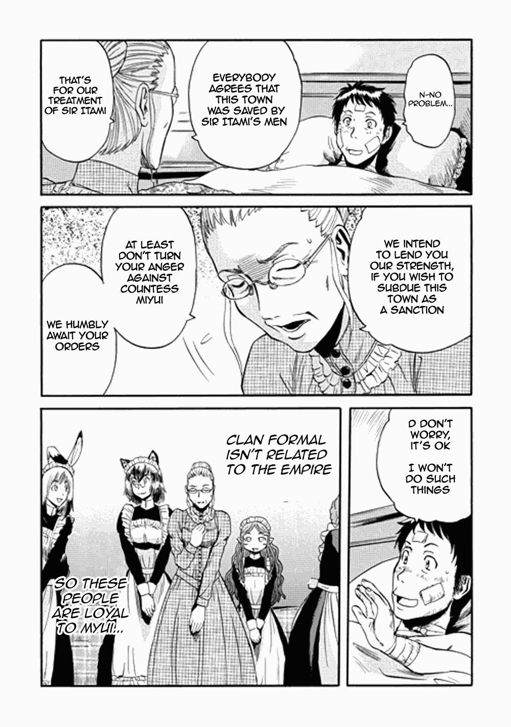 Gate - Jietai Kare no Chi nite, Kaku Tatakeri chapter 14 page 11