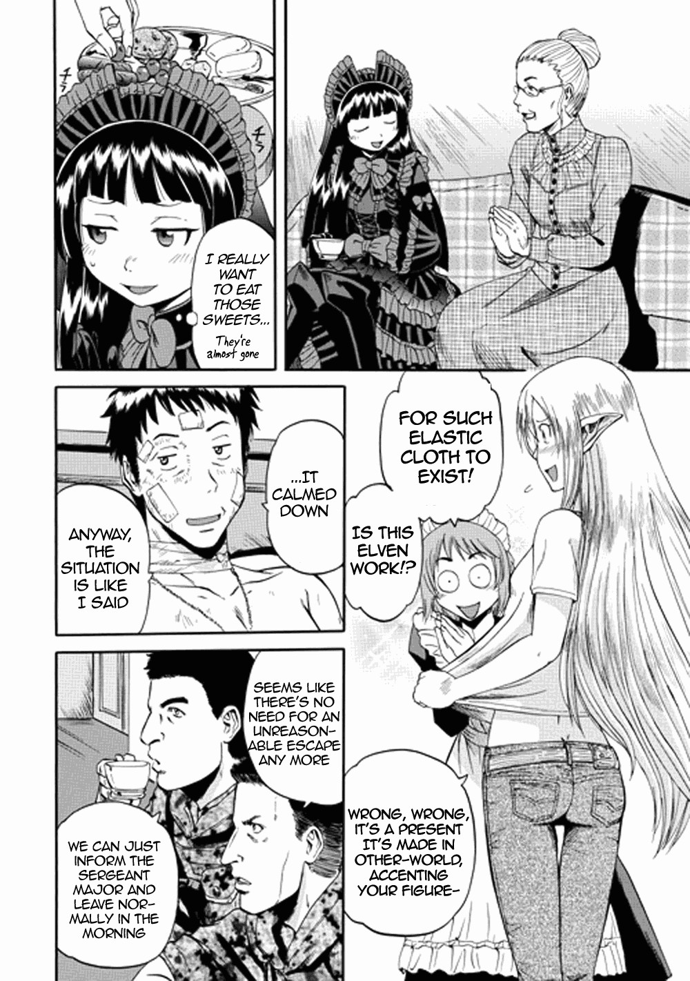 Gate - Jietai Kare no Chi nite, Kaku Tatakeri chapter 14 page 25