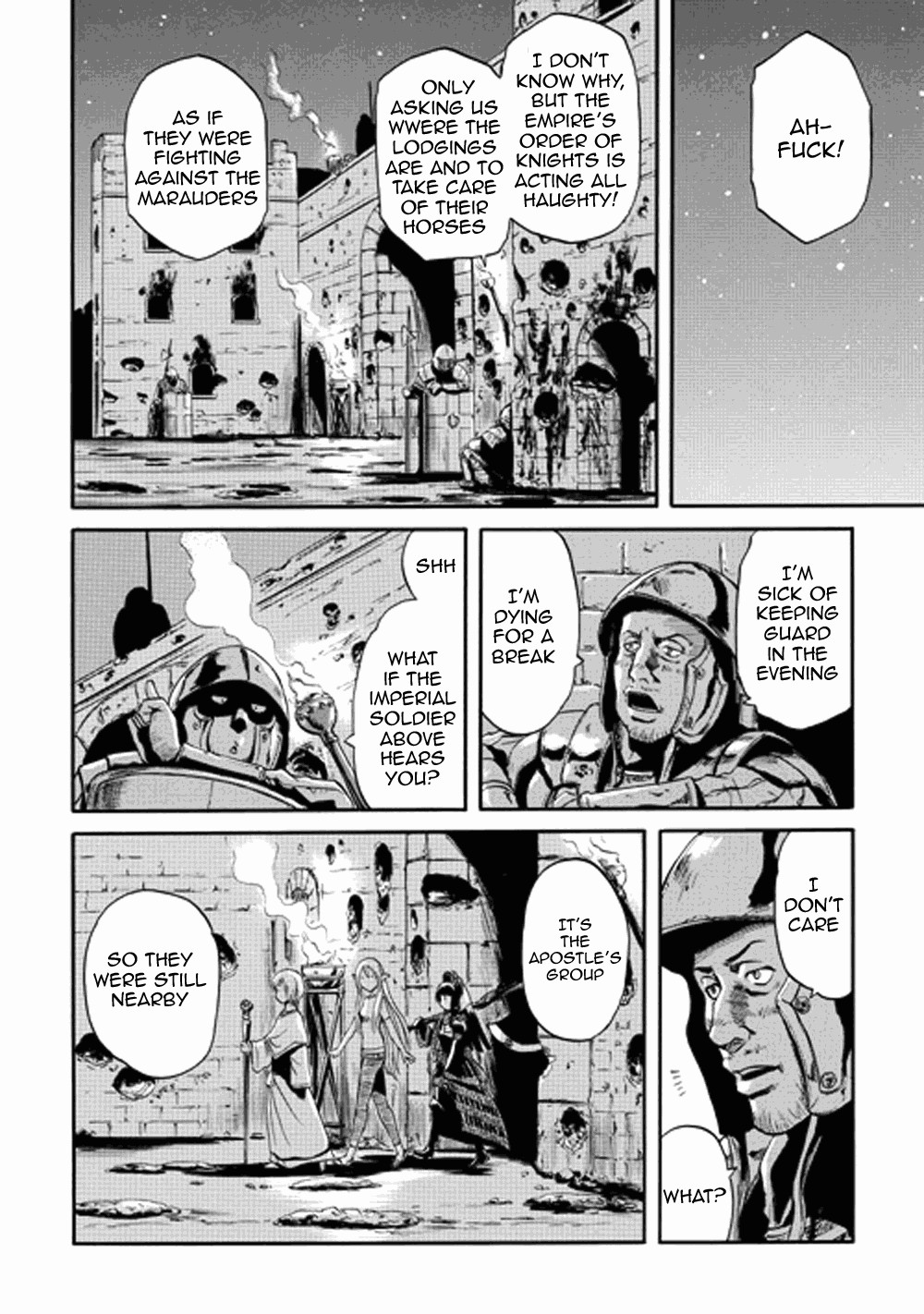 Gate - Jietai Kare no Chi nite, Kaku Tatakeri chapter 14 page 3