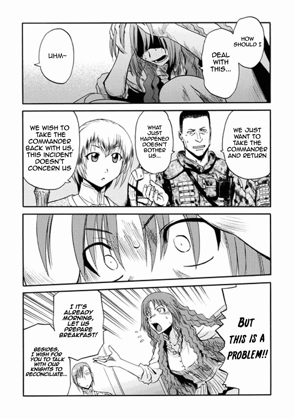 Gate - Jietai Kare no Chi nite, Kaku Tatakeri chapter 14 page 33