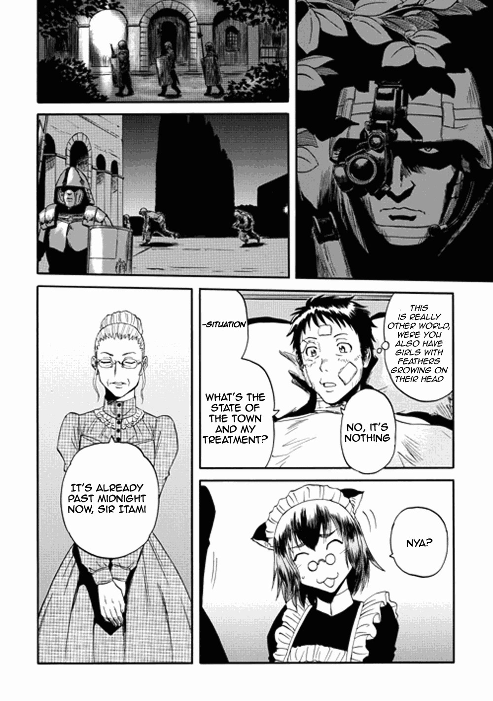 Gate - Jietai Kare no Chi nite, Kaku Tatakeri chapter 14 page 9