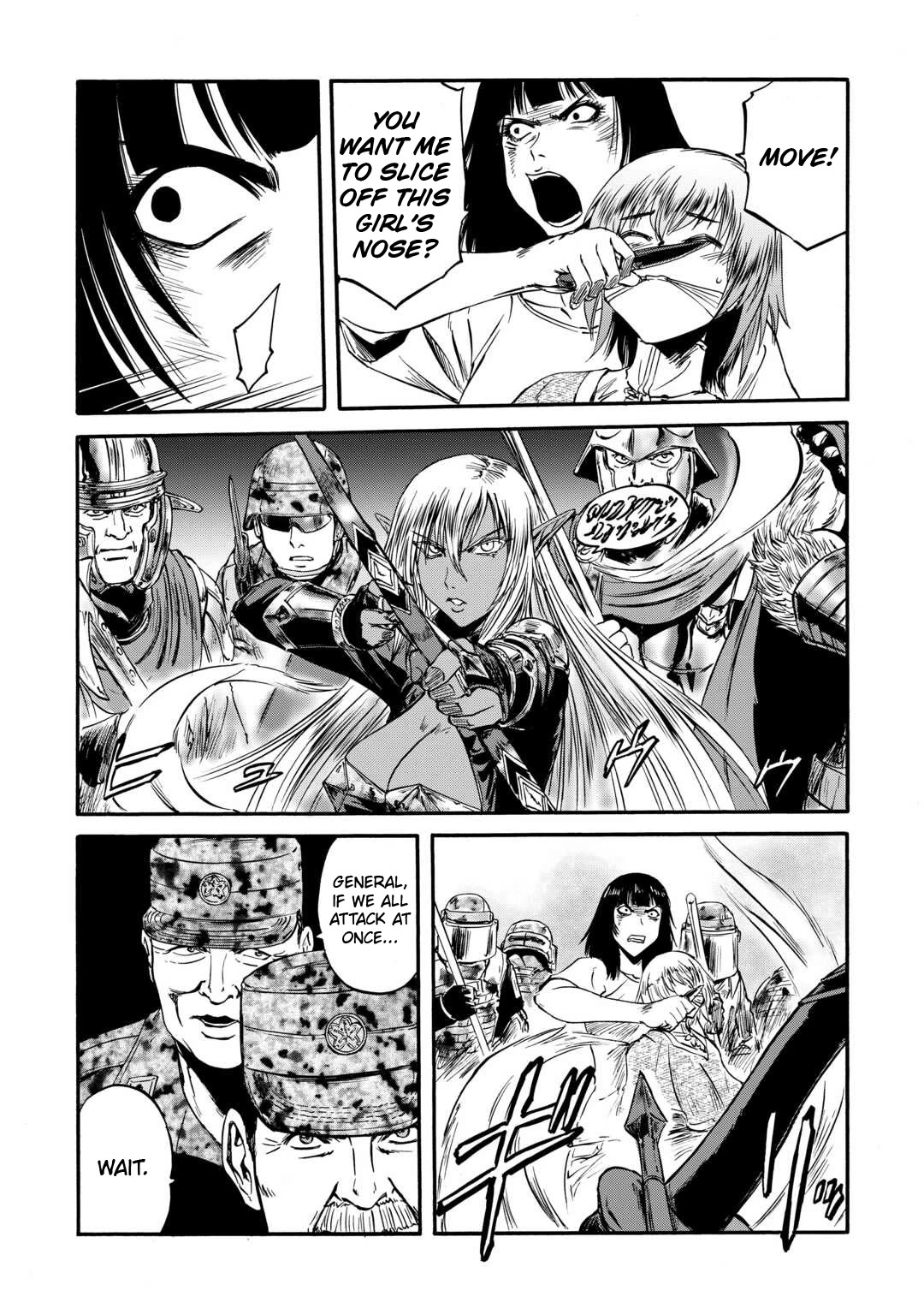 Gate - Jietai Kare no Chi nite, Kaku Tatakeri chapter 140 page 14