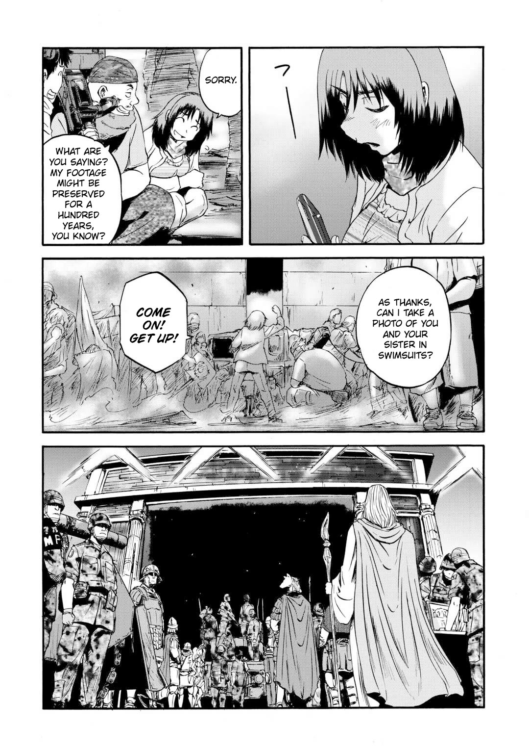 Gate - Jietai Kare no Chi nite, Kaku Tatakeri chapter 140 page 27