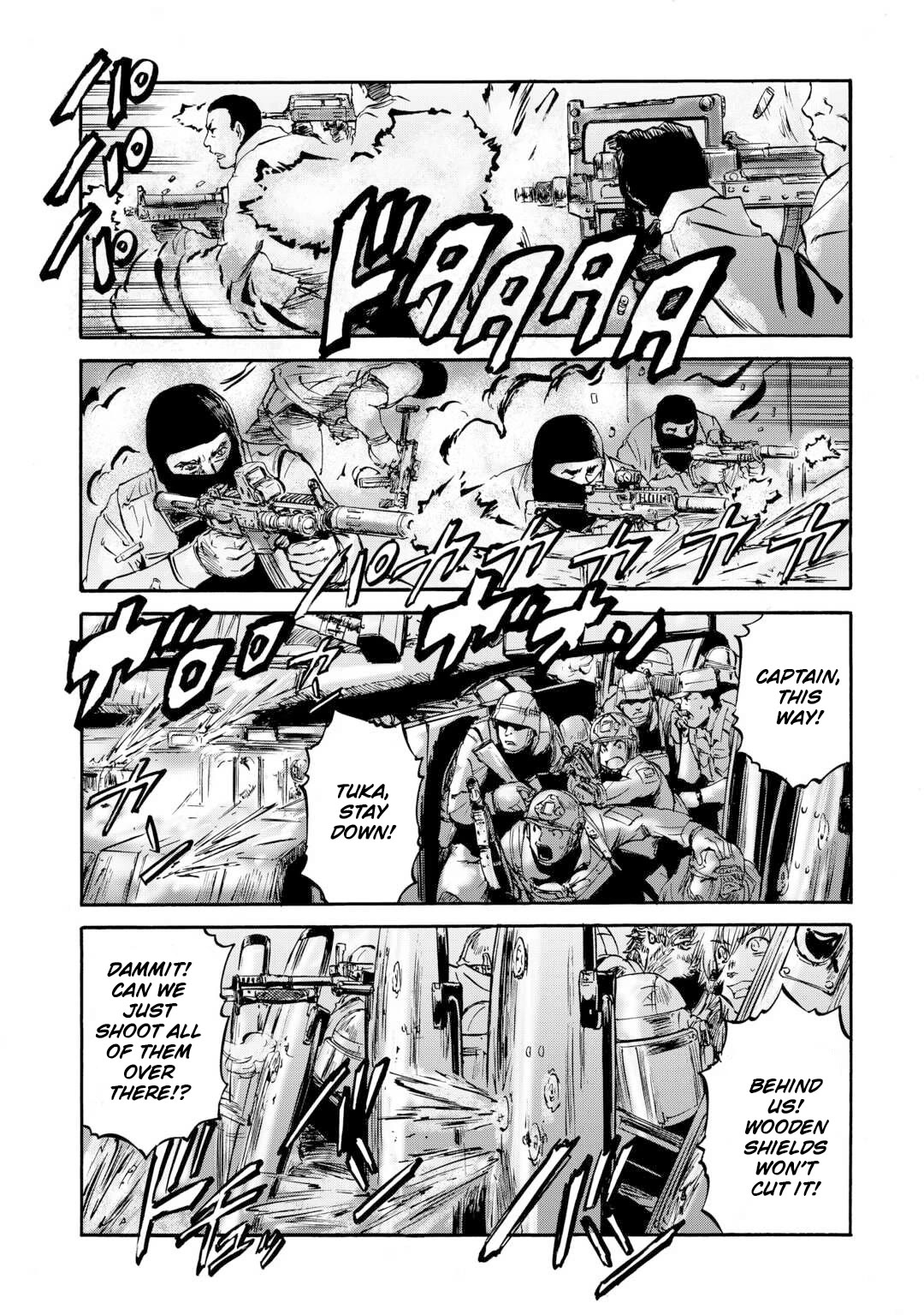 Gate - Jietai Kare no Chi nite, Kaku Tatakeri chapter 140 page 42